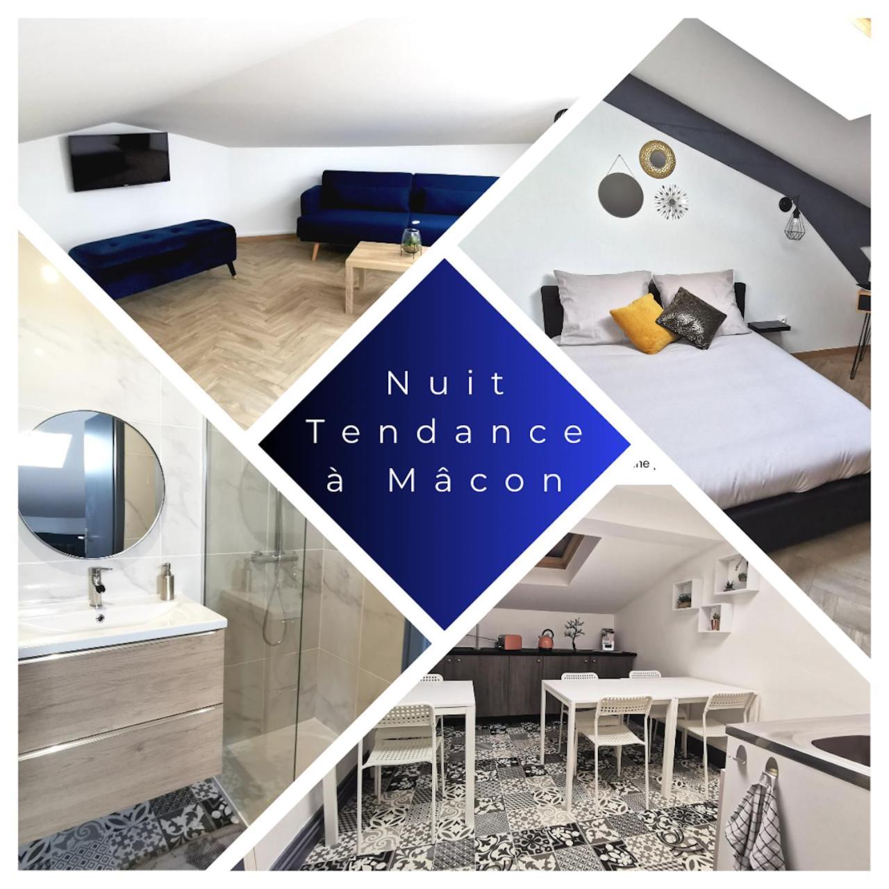 Logement - Nuit Tendance Centre Ville De Macon H Экстерьер фото