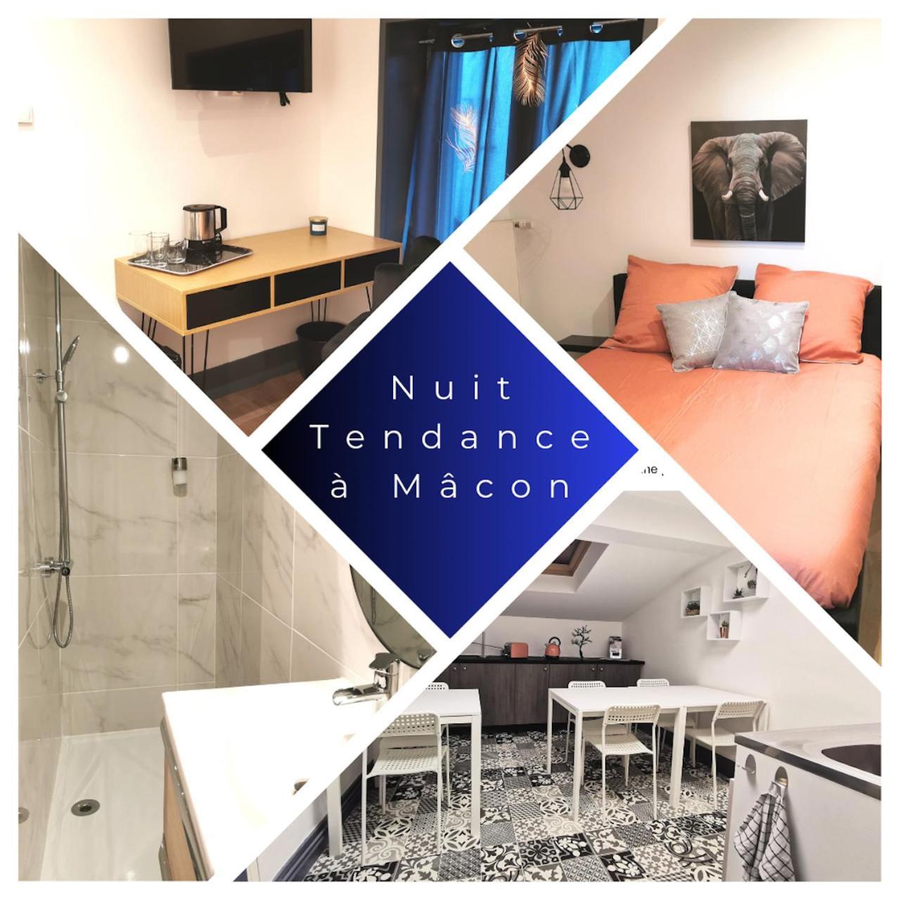 Logement - Nuit Tendance Centre Ville De Macon H Экстерьер фото