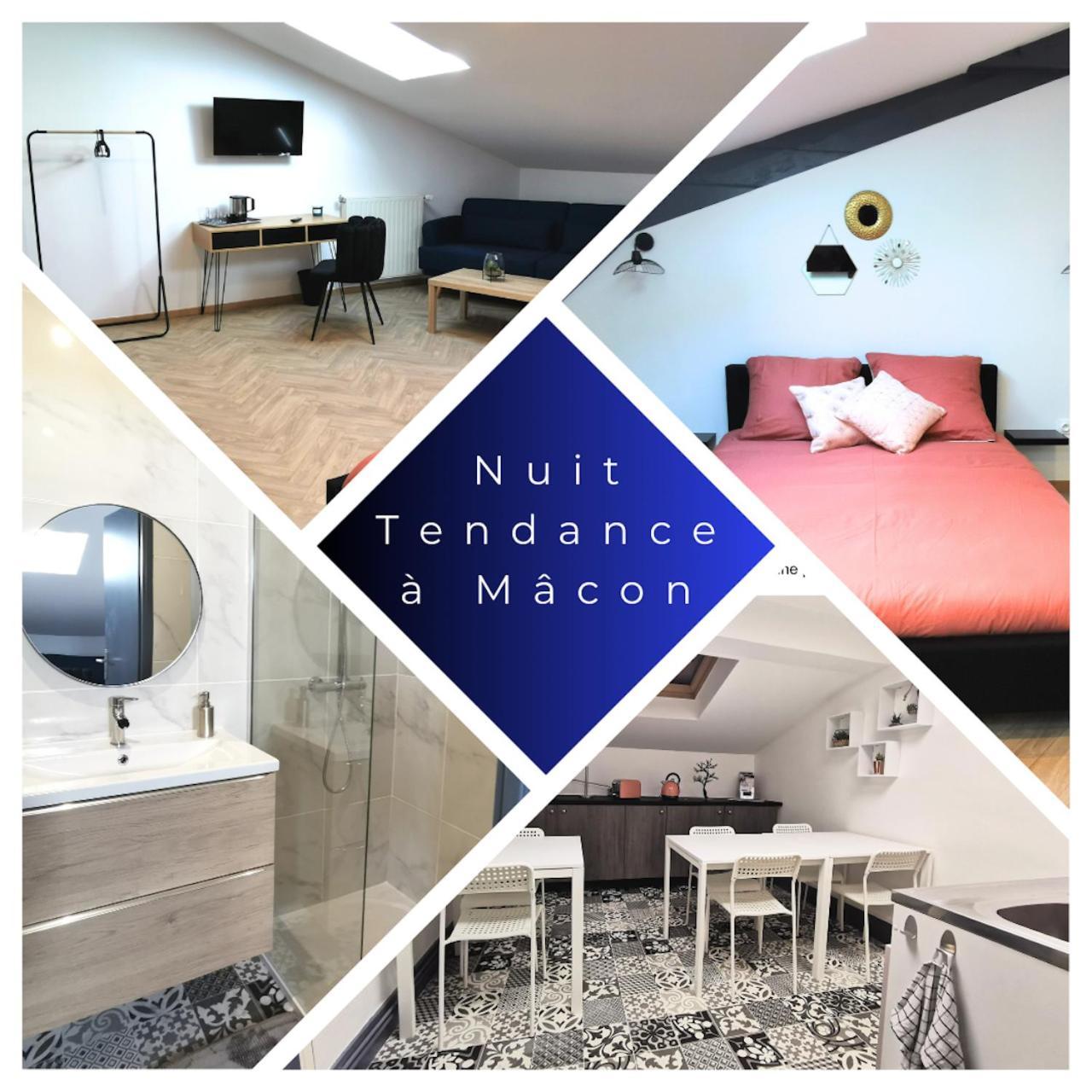 Logement - Nuit Tendance Centre Ville De Macon H Экстерьер фото